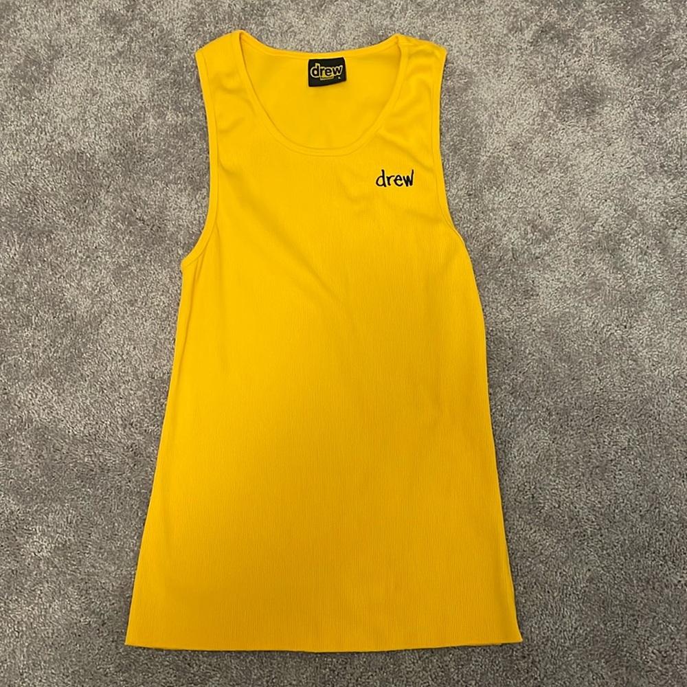 Drew House Rib Tank- Golden Yellow